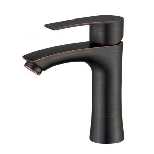 ESNBIA Oil Rubbed Bathroom Sink Faucet